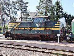 
SNCB '7408' at Maldegem, Belgium, June 2024