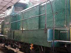 
SNCB '8040', previously '260 040' at Maldegem, Belgium, June 2024