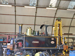 
'Yvonne', St Leonard '947' of 1893, at Maldegem, Belgium, June 2024