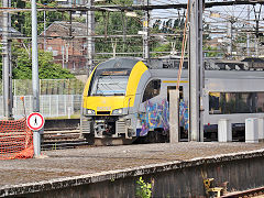 
SNCB '08202' at Charleroi, Belgium, June 2024