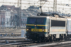 
SNCB '2123' at Brussels Midi, Belgium, February 2019