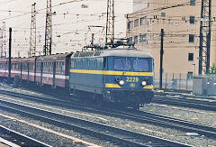 
SNCB '2229' at Brussels Midi, Belgium, September 2002