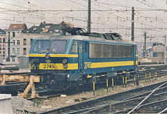 
SNCB '2745' at Brussels Midi, Belgium, September 2002