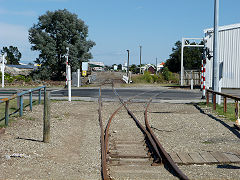 
Gisborne station approach from the harbour, Hawkes Bay, January 2013