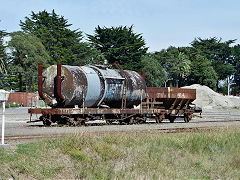 
Wagons at Gisborne City Vintage Railway, Hawkes Bay, January 2013