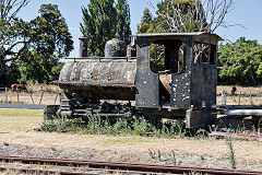 
'PWD 526' Davenport 1860 of 1921 at the East Coast Museum of Technology at Gisborne, January 2017