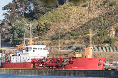 
'Kawatiri' at Gisborne harbour, also seen later at Wellington, January 2017