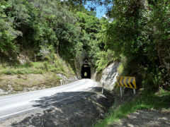 
Moki Tunnel, SH43, Taranaki,  January 2013