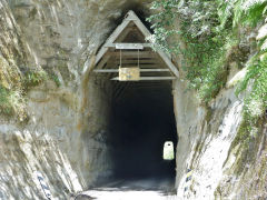
Moki Tunnel, SH43, Taranaki,  January 2013