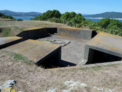 
Gun Pit No 3, Somes Island, Wellington, January 2013