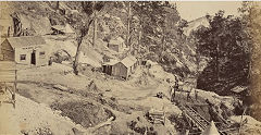 
Moanataiari Creek goldmines,  © Photo courtesy of Auckland Museum
