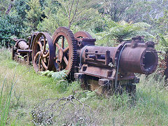 
Preserved machinery, Piako County Tramway, February 2023