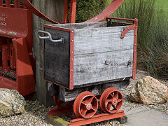 
Gold ore wagon, Thames welcome display, February 2023