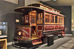 
Dunedin tram No 1, Settlers Museum, Dunedin, February 2017