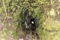 
Mangatini Tunnel, Charming Creek Railway, February 2017