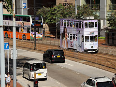 
Hong Kong Tramways '87', Java Road, November 2022