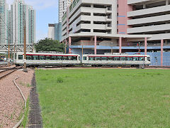 
New Territories light rail '1008' and '1016', Hong Kong, November 2022