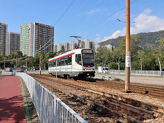 
New Territories light rail '1017', Hong Kong, November 2022