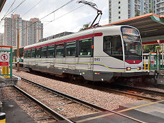
New Territories light rail '1045', Hong Kong, November 2022