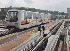 
Bukit Panjang LRT '124' and '130'. Singapore, March 2023