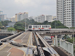 
Bukit Panjang LRT system. Singapore, March 2023