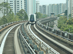 
Sengkang LRT '23'. Singapore, March 2023