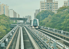 
Sengkang LRT '08'. Singapore, March 2023