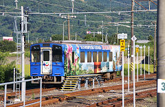 
The Hisatsu Orange Railway unit '112', September 2017
