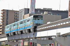 
The monorail at Kokura, Kitakyushu, September 2017