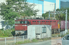 
'ED 76 1018' at Yatsushiro, Kumamoto, September 2017 