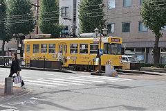 
Tram '8501' at Kumamoto, October 2017