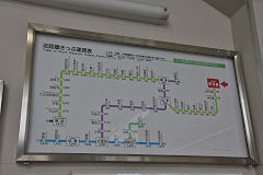 
Matsuura Railway fare table, October 2017