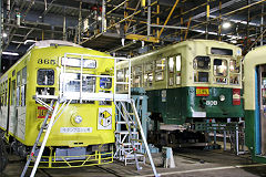 
Nagasaki trams '365' and '309', October 2017