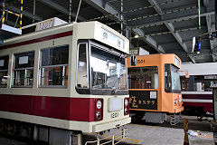 
Nagasaki trams '1201' and '1501', October 2017