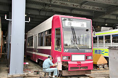 
Nagasaki tram '1803', October 2017