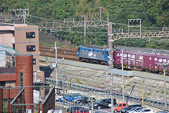 
JR EF at Yamashima Station, September 2017