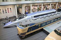 
'JR 500' and '581-35' at Kyoto Museum, September 2017