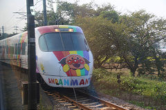 
JR Shikoku 'Anpanman' train '8503' near Matsuyama, September 2017