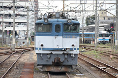 
JR 'EF65 2101' at Matsuyama, September 2017
