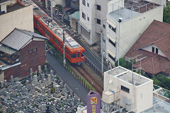 
Iyo Railway through the streets of Matsuyama, September 2017