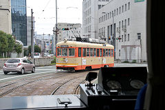 
Tram '51' at Matsuyama, September 2017
