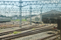 
Odakyu Railway depot, September 2017