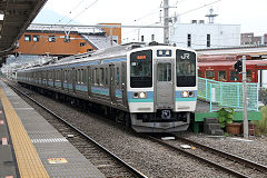 
JR '211' unit 441M, Otsuki, September 2017