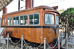 
'254' railcar built at Huwei Sugar Mill in 1962 at Maioli Museum, February 2020