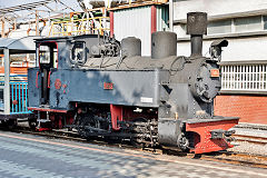 
'346' 0-6-0T built by Franco-Belge, works no 2654 in 1948 at Xihu, February 2020
